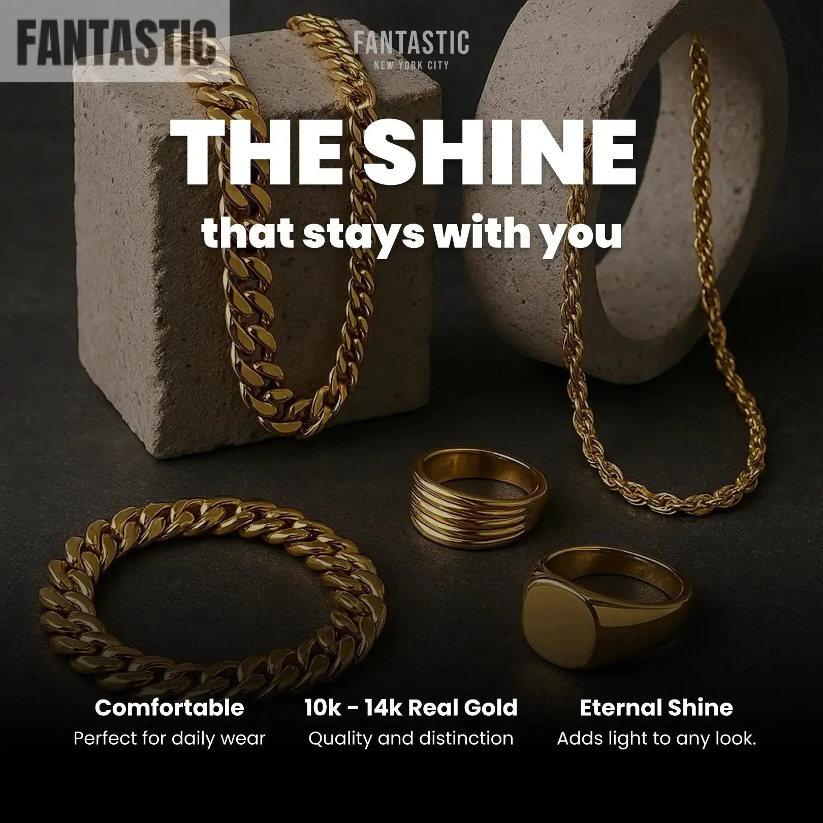 10K Gold- Hollow Cuban Link Diamond Cut (Pave) Chain